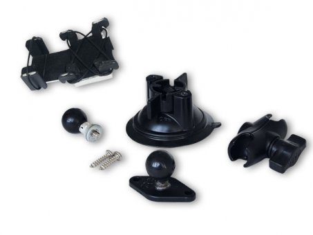 Držák SmartyCam základna přísavka + antivibrační pouzdro 